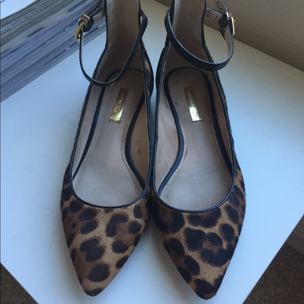Leopard print Louie et Cie flats